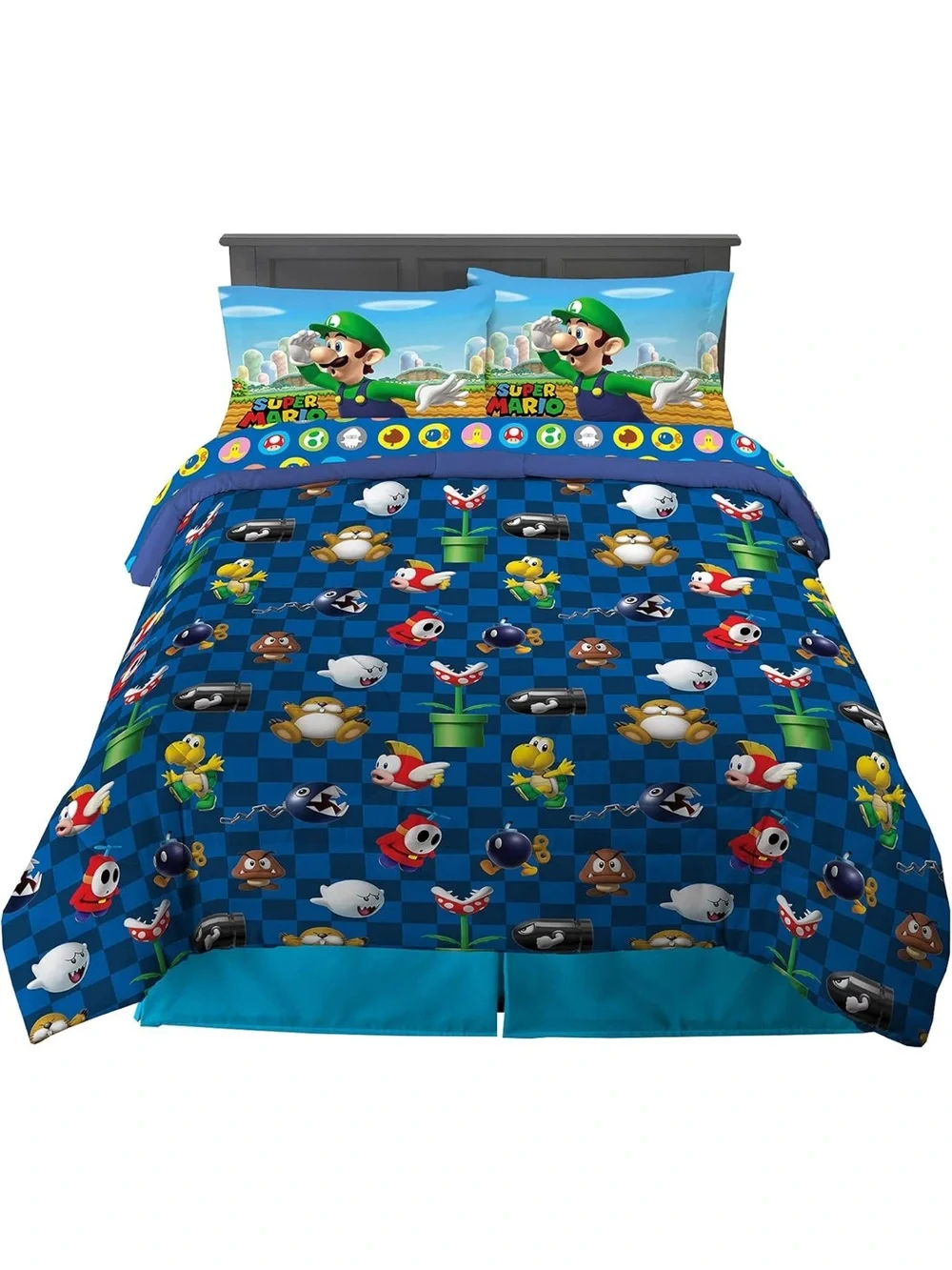 Nintendo Super Mario full size bedding set